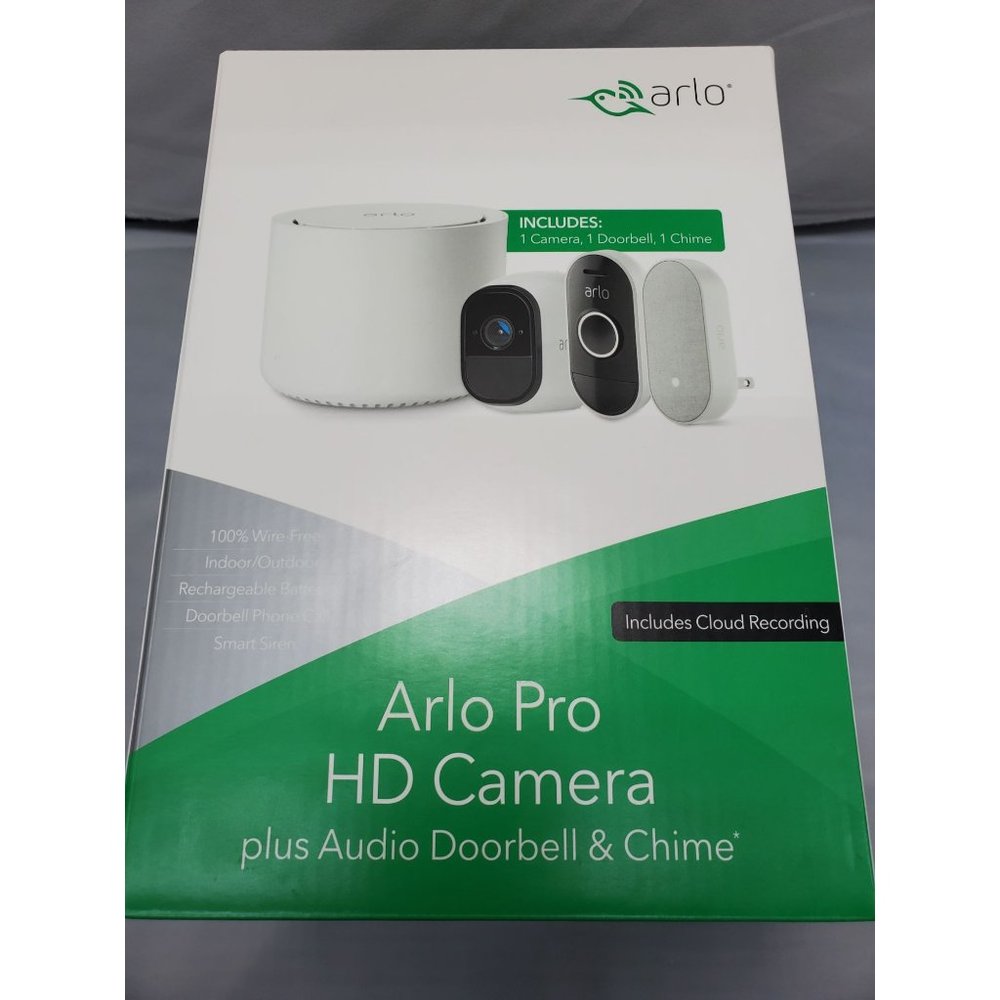 Arlo VMK4151-100NAS Audio Doorbell with Amplified Chime, Smart Home Security